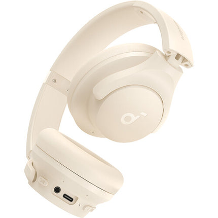 Soundcore by Anker Q20i Auriculares Inalámbricos Cancelación Híbrida Ruido 40mm y 40 Horas Batería