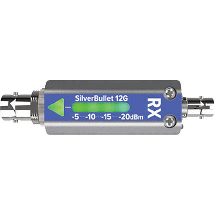 MultiDyne SilverBullet2 Mini Receptor de Video 12G-SDI Fiber ST 5Mbps-12Gbps
