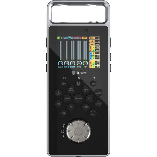 Icon Pro Audio GoLive Pro Interfaz de Audio Portátil 24-Bit 48 kHz con Control Remoto