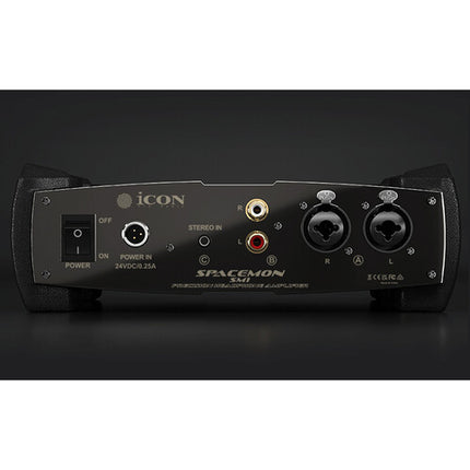 Icon Pro Audio SpaceMon Amplificador de Auriculares con Impedancia Precisa 0.1 Ohm