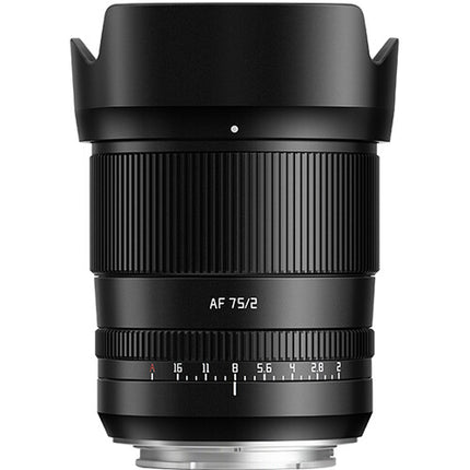 TTArtisan AF 75mm f2 Lente para FUJIFILM X Full Frame Apertura f16