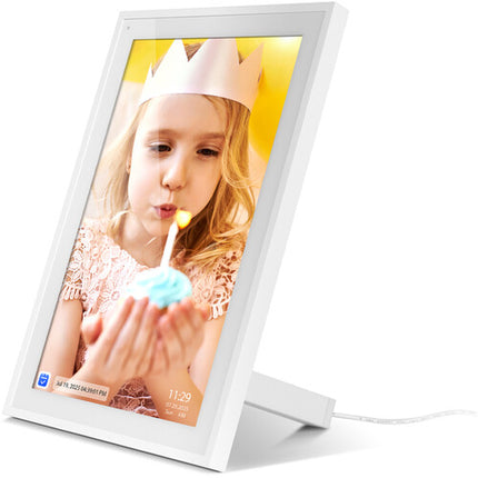 Aluratek 10.1" Marco Digital Calendario Wi-Fi 1080p 32GB