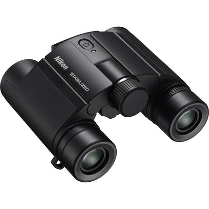 Nikon 10x25 S Prismáticos Estabilizados Compactos y Ligeros con Enfoque Central