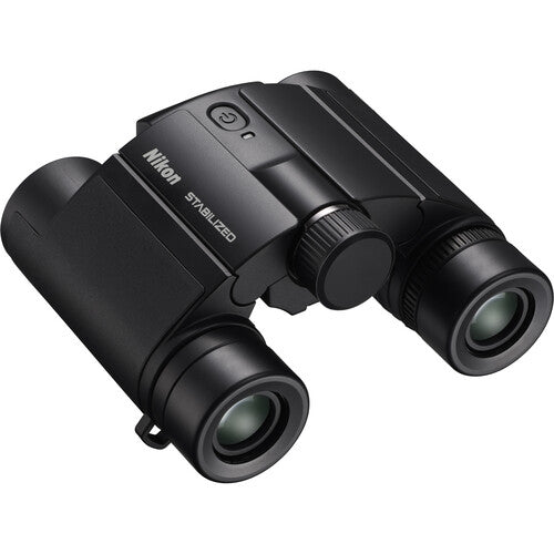 Nikon 10x25 S Prismáticos Estabilizados Compactos y Ligeros con Enfoque Central