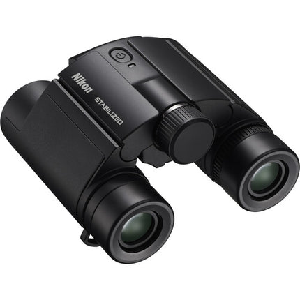 Nikon 10x25 S Prismáticos Estabilizados Compactos y Ligeros con Enfoque Central