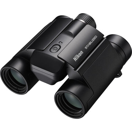 Nikon 10x25 S Prismáticos Estabilizados Compactos y Ligeros con Enfoque Central