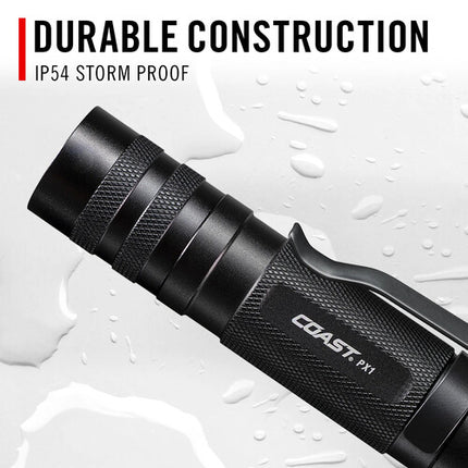 COAST PX1 Linterna LED con Enfoque 480 Lúmenes Resistente al Agua