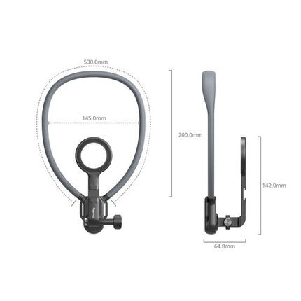 SmallRig MagSafe Montura de Cuello para Cámara POV con Correa Ajustable