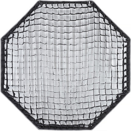 Godox Softbox Estilo Paraguas 47.2" Octagonal Interior Plata Difusor Blanco