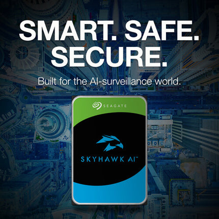 Seagate 12TB SkyHawk AI Disco Duro Interno Vigilancia 7200 rpm SATA III 3.5"