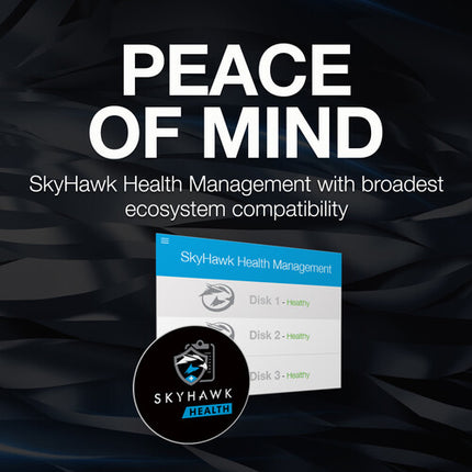 Seagate 12TB SkyHawk AI Disco Duro Interno Vigilancia 7200 rpm SATA III 3.5"