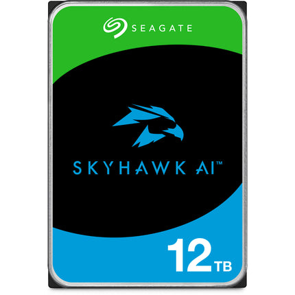 Seagate 12TB SkyHawk AI Disco Duro Interno Vigilancia 7200 rpm SATA III 3.5"