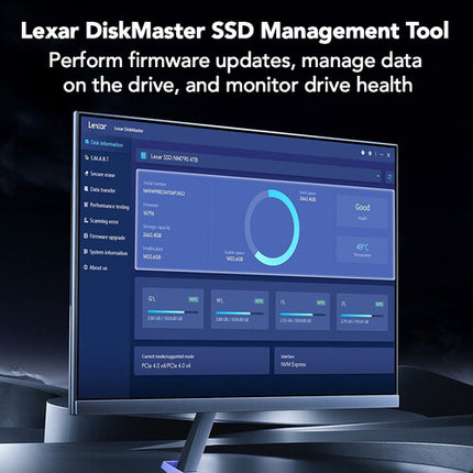 Lexar NM1090 PRO SSD interno M.2 2TB PCIe 5.0 velocidad 14000 MB/s garantía 5 años