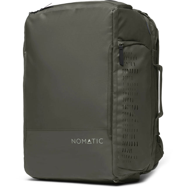 Nomatic Travel Bag V2 Bolsa de viaje oliva 30L con cinturón de cintura desmontable