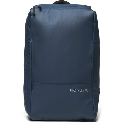 Nomatic Travel Bag V2 Mochila de Viaje Azul 40L con Compartimento para Zapatos y Bolsillos para Laptop