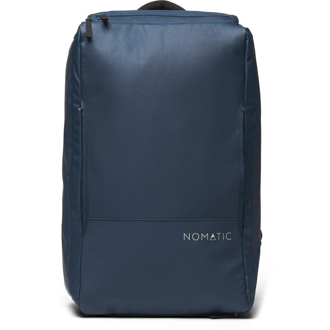 Nomatic Travel Bag V2 Mochila de Viaje Azul 40L con Compartimento para Zapatos y Bolsillos para Laptop