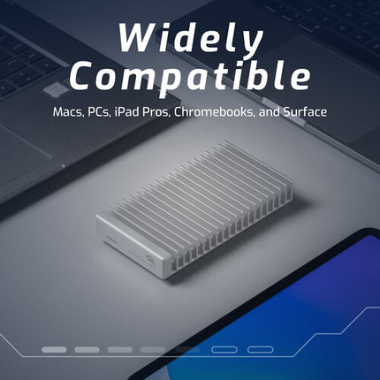 OWC 4TB Express 1M2 80G USB4 SSD Externa 6000 MB/s Hasta 80 Gb/s USB4