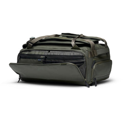 Nomatic Travel Bag V2 Bolso de Viaje Olive 40L con Compartimento para Laptop 15" y Cinturón Removible