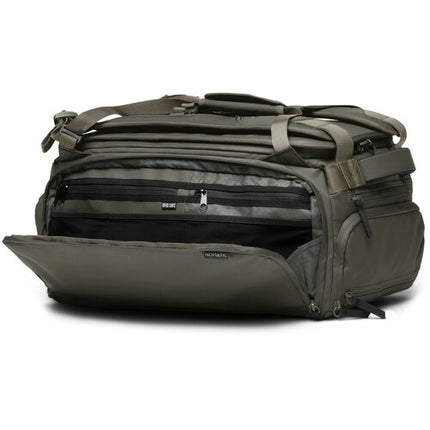 Nomatic Travel Bag V2 Bolsa de viaje oliva 30L con cinturón de cintura desmontable