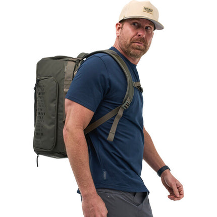 Nomatic Travel Bag V2 Bolsa de viaje oliva 30L con cinturón de cintura desmontable