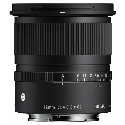 Sigma 12mm f/1.4 DC Contemporary lente gran angular con enfoque rápido y motor paso a paso para Sony E