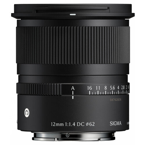 Sigma 12mm f/1.4 DC Contemporary lente gran angular con enfoque rápido y motor paso a paso para Sony E