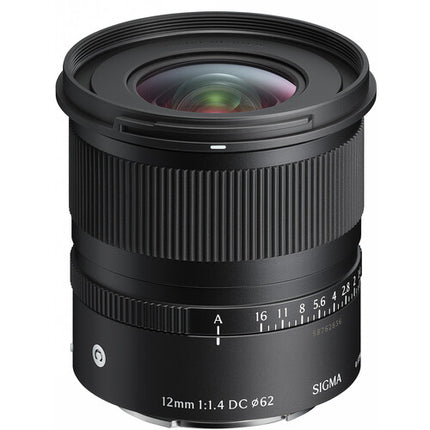 Sigma 12mm f/1.4 DC Contemporary lente gran angular con enfoque rápido y motor paso a paso para Sony E