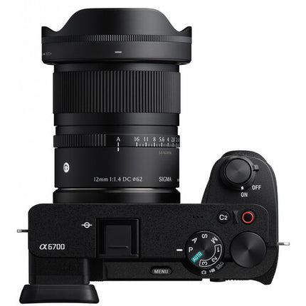 Sigma 12mm f/1.4 DC Contemporary lente gran angular con enfoque rápido y motor paso a paso para Sony E