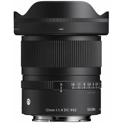 Sigma 12mm f/1.4 DC Contemporary lente gran angular con enfoque rápido y motor paso a paso para Sony E