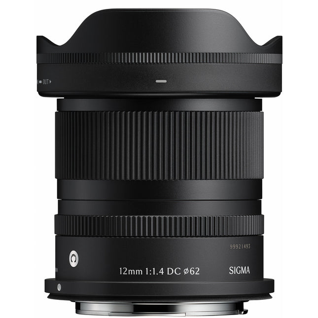 Sigma 12mm f1.4 DC Contemporary Lente Angular para Canon RF con Motor AF