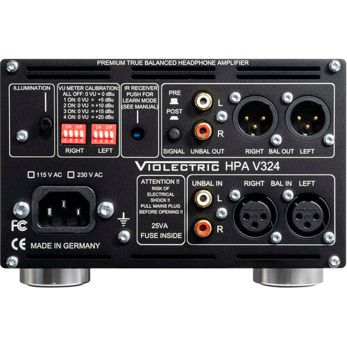 Violectric HPA V324 amplificador de auriculares balanceado 5000mW 740mW
