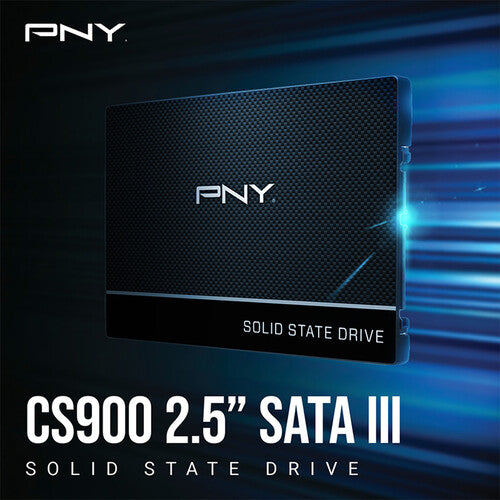 PNY 250GB CS900 SSD Interno SATA III 2.5" 535 MB/s Lectura 500 MB/s Escritura