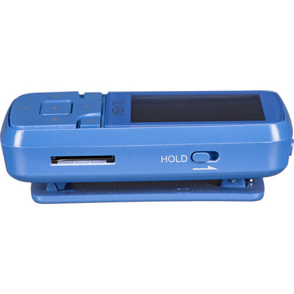 Samvix GLASBA Reproductor MP3 Deportivo 8GB Bluetooth Azul