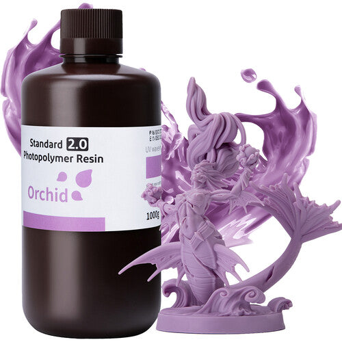ELEGOO Standard Resin V2.0 Resina para impresión 3D 1kg Orchid alta precisión