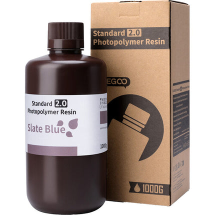 ELEGOO Standard Resin V2.0 Resina para Impresora 3D 1kg Azul