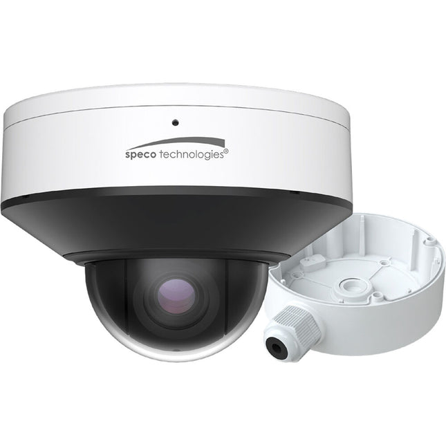 Speco Technologies O4P3X Cámara Domo PTZ 4MP Exterior Visión Nocturna 65 ft Pan 355° Tilt 67°