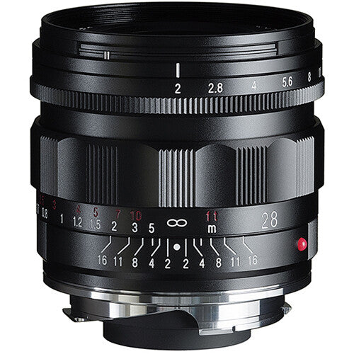 Voigtlander APO-LANTHAR 28mm f/2 Lente Asférica Full Frame 12 Palas
