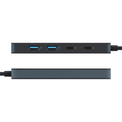 HYPER HyperDrive Flex Hub USB-C 4 Puertos 5 Gb/s Combo Compacto
