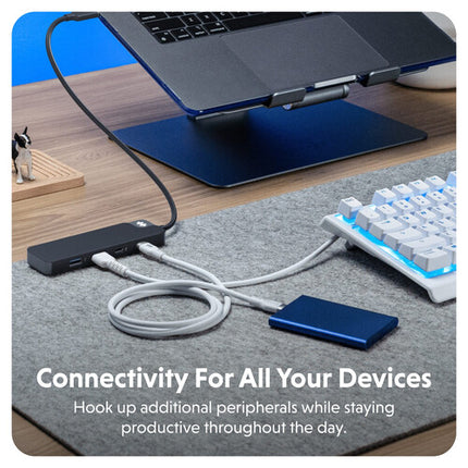 HYPER HyperDrive Flex Hub USB-C 4 Puertos 5 Gb/s Combo Compacto