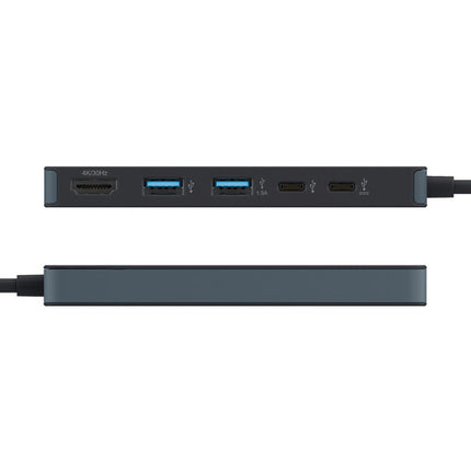 HYPER HyperDrive Flex Hub USB-C 3.2 Gen 1 5 Puertos 4K UHD 100W PD