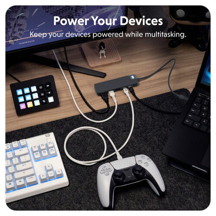 HYPER HyperDrive Flex Hub USB-C 3.2 Gen 1 5 Puertos 4K UHD 100W PD