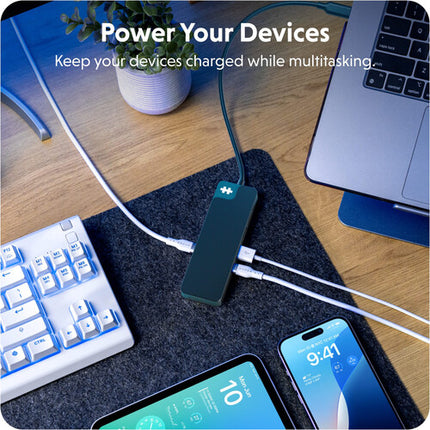 HYPER HyperDrive Flex Hub USB-C 3.2 Gen 1 8 Puertos 4K 100W Power Delivery