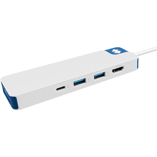 HYPER HyperDrive Flex Hub USB-C 3.2 Gen 1 8 Puertos 4K 100W Azul