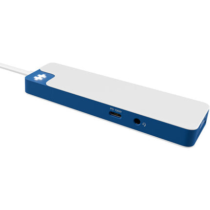 HYPER HyperDrive Flex Hub USB-C 3.2 Gen 1 8 Puertos 4K 100W Azul
