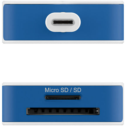 HYPER HyperDrive Flex Hub USB-C 3.2 Gen 1 8 Puertos 4K 100W Azul