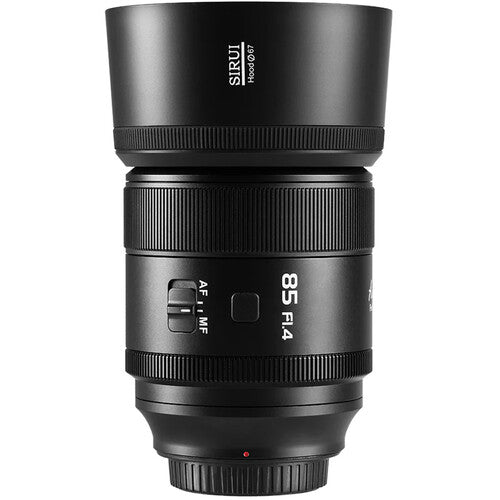 Sirui Aurora 85mm f1.4 Lentes con diafragma 15 hojas y recubrimiento fluorinado resistente polvo y humedad