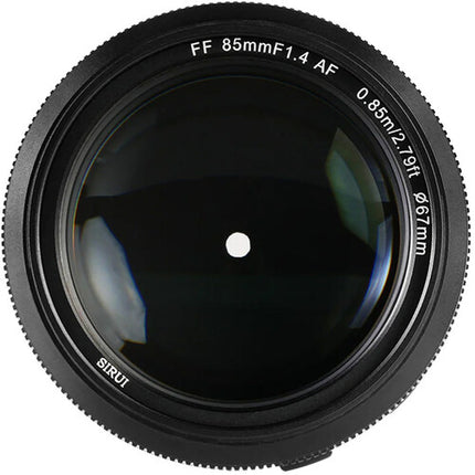 Sirui Aurora 85mm f1.4 Lentes con diafragma 15 hojas y recubrimiento fluorinado resistente polvo y humedad
