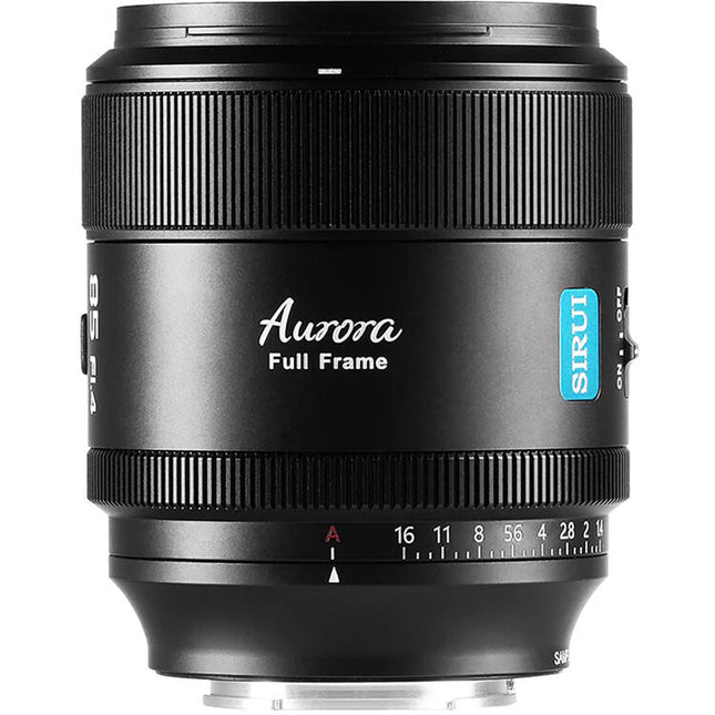 Sirui Aurora 85mm f1.4 Lentes con diafragma 15 hojas y recubrimiento fluorinado resistente polvo y humedad