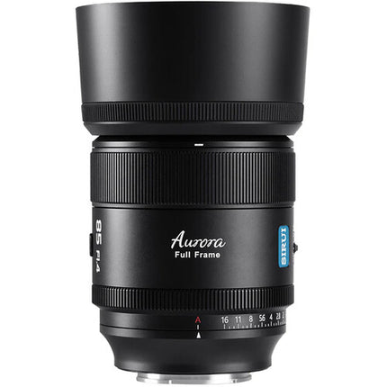 Sirui Aurora 85mm f1.4 Lentes con diafragma 15 hojas y recubrimiento fluorinado resistente polvo y humedad