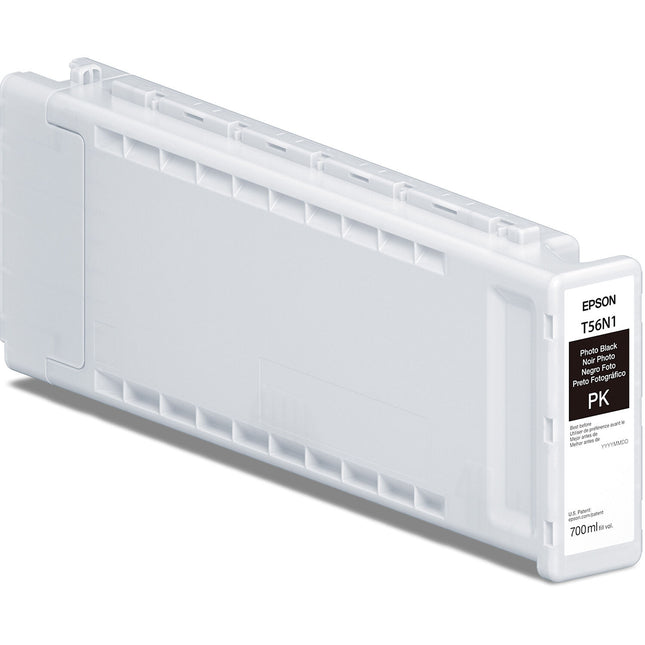 Epson T56N Cartucho de Tinta Foto Negro UltraChrome PRO10 700mL para Impresoras de Gran Formato